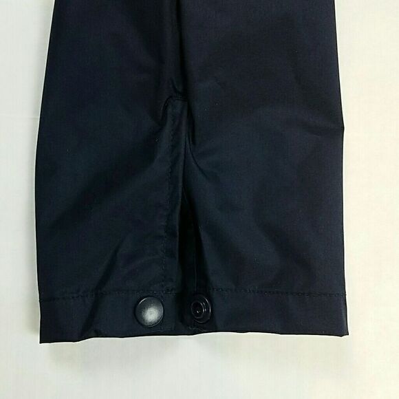 Basic editions navy hooded raincoat NWT - Picture 5 of 8